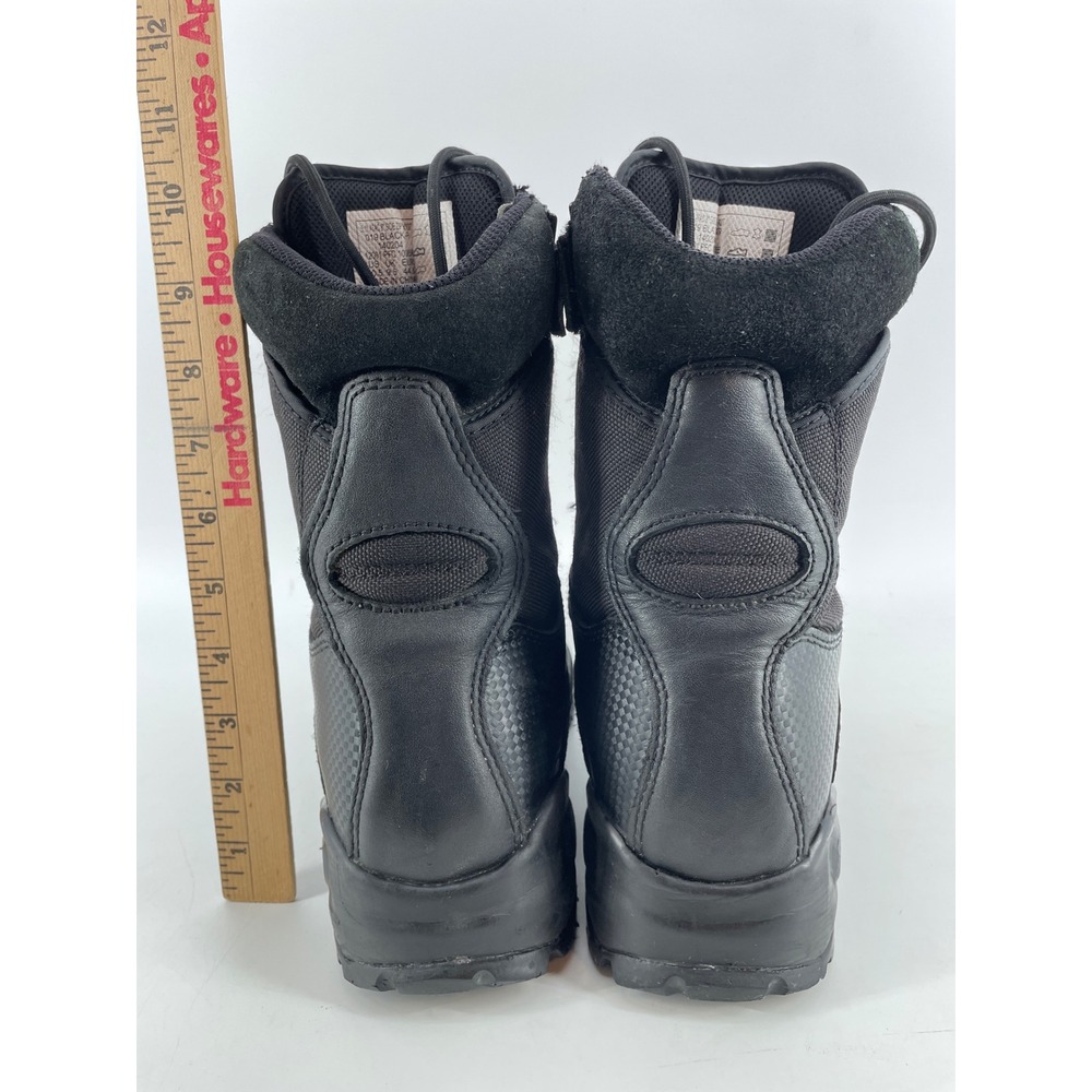 5.11 Tactical Boots Men's 10.5 Black ATAC Side Zip Performance Workwear Utility - Picture 8 of 9
